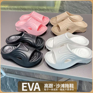 [Free Shipping] Womens Beach Sandals Little Red Book Soft Sole High Heel Slippers Unique Womens Slippers