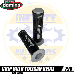 HANDFAT HANDGRIP GRIP MOTOR DOMINO 798 BULU TULISAN DOMINO KECIL UNIVERSAL SEMUA MOTOR VIXION CB BEAT MIO