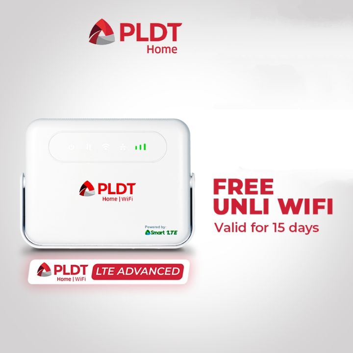 PLDT Home Prepaid WiFi 4G+ LTE-Advanced (Boosteven R221S) with FREE ...
