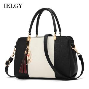 IELGY Fashion Korean Color-blocking Personality Messenger Bag
