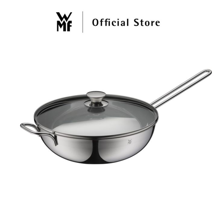 WMF Wokpan With Glass Lid 30cm Wmf Wok - Lazada | Lazada Singapore