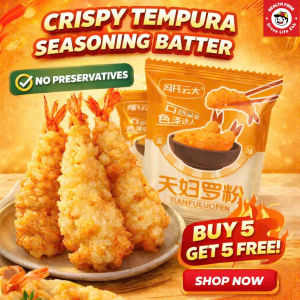 Tempura Fried Powder - Premium Japanese Multi-purpose Batter Mix Easy Fried For Shrimp&Chicken 50G