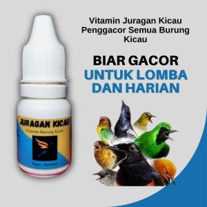 Juragan Kicau Vitamin Burung Biar Gacor Untuk Semua Burung Penggacor Lomba Dan Harian