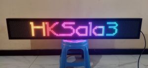 Running Text Rgb Full Colour 20x140Cm Wifi Outdoor