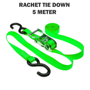 Tali Pengikat Barang di Motor / Rachet Tie Down Ratchet Tali Ikat Barang Mobil Truk Cargo Lashing Belt Ratchet Tie Down Set Tali pengikat Barang motor