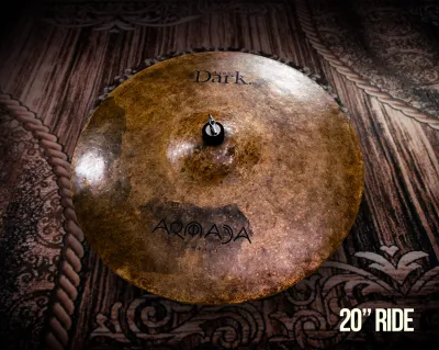 Ares Dark Per Piece and Set Cymbal B20 Series Metal with FREEBIES