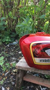 TANGKI HONDA CB100 GLANTIK TANGKI PRESS Tangki CB100 Cb glatik warna grafis