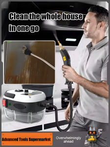 Portable Steam Cleaner High Pressure Kitchen Grease Remover High Temperature Sterilizer Home Appliance