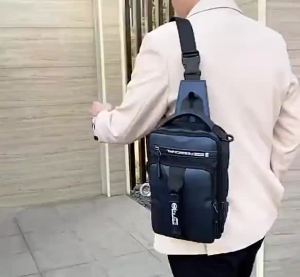 JNK #W6510 Fashion Waterproof Crossbody Bags Mens Backpack Handbag