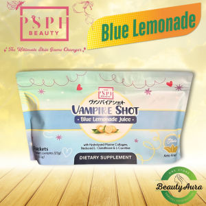 Vampire Shot Blue Lemonade  Cranberry  Cucumber Cuppacopi Slimming Juice 15sachet Per