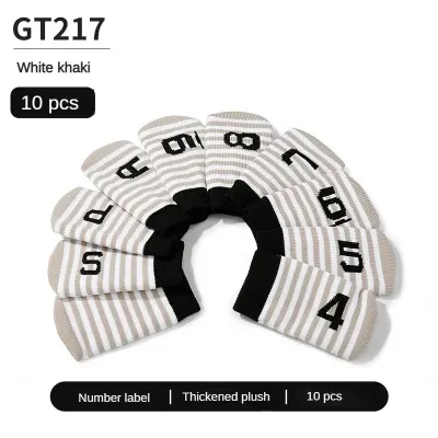 Pgm 10Pcs đầu gậy đánh gôn Bìa Dày Sang Trọng Dệt Kim Sắt Bao Gồm Thiết Lập Với Kích Thước Nam Giới Và Phụ Nữ Gt217