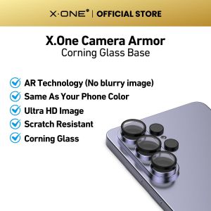 X.One Camera Armor for Samsung Galaxy S26/S25/S24 Sapphire Coated Camera Lens Protector