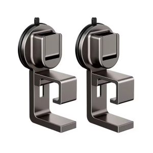 2/4Pcs Suction Cup Hooks Waterproof No Hole Punch Reusable Wall Mounted Strong Hook Home Kitchen Bathroom Organization
