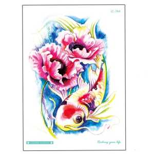 Tato Temporer Tattoo Tatto Temporary Tahan Air Sementara Anti Air Seri LC-764