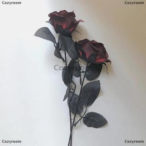 [COD] Cozyroom โกธิคสีดำกุหลาบประดิษฐ์ดอกไม้จำลองดอกไม้วาเลนไทน์กุหลาบดอกไม้