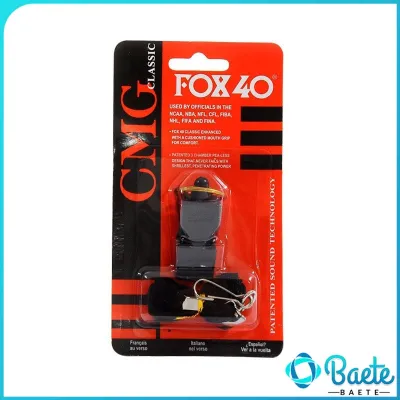 FOX40 Referee Whistle Plastic FOX 40 Professional Whistles with Lanyard Loud Sound Sports Whistle 4 Colors