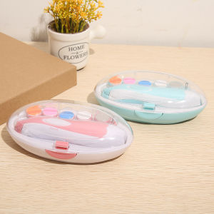 พร้อมส่ง ถูกที่สุด กรรไกรตัดเล็บไฟฟ้าสำหรับเด็ก ชุดกรรไกรตัดเล็บ ง่ายต่อการใช้ดูแลลูกน้อยให้ปลอดภัยbaby