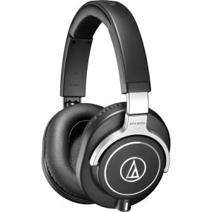 Audio-Technica ATH-M70X Closed-Back Dynamic Professional Studio Monitor Headphones Black