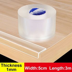 BETTERFORM Collision Proof Table Edge Guard Tape Self Adhesive Transparent Furniture Corner Bumper Kids Baby Safety Protective Strip
