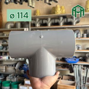 Tê ống nước nhựa PVC phi 90 114 140 168 hiệu Bình Minh (BM)