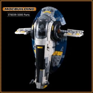 2026 Star Movie MOC Building Blocks UCS Slave 1 Spaceship Model Starfighter DIY Assemble Technology Bricks Collection Toys Xmas Gifts