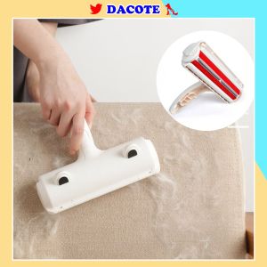 Cây lăn lông chó mèo tĩnh điện DACOTE hút lông thú cưng sạch giường chăn đệm quần áo