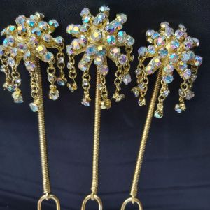 MENTUL TIRUAN DIAMOND CENGKREM /KEMBANG GOYANG /MENTUL KITIRAN/AKSESORIS PENGANTIN