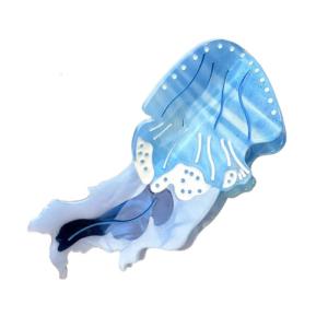 Sáng Tạo Sứa Hình Acetate kẹp tóc Claw sử dụng hàng ngày Phụ kiện tóc tóc hóa trang Trang Trí Cho Phụ Nữ Thời Trang