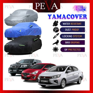 Mitsubishi Attrage Old & New YAMACOVER Single layer 3 Color Car Cover Full Protection Outdoor Waterproof Penutup Kereta Selimut