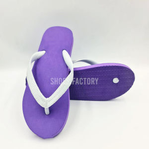 A5 รองเท้าแตะ รองเท้าผู้ชาย รองเท้าผู้หญิง รองเท้าแตะหูคีบ ทำจากยางพาราแท้ ยี่ห้อ ช้างamazon สีล้วน หูขาว นุ่มสบาย ไม่ดีดน้ำ