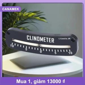 【CANAMEK】 Máy đo độ nghiêng góc gót 0 ‑ 10 ° Máy đo độ nghiêng Đường Mòn biển cầm tay cho thuyền dụng cụ đo độ dốc RV nhỏ