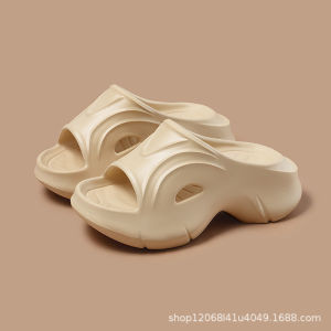 [Free Shipping] WomenS Summer Indoor Slippers Thick-Soled Suitable For Couples For Use In The Bathroom For Showering And For Wearing Outdoors On The Beach