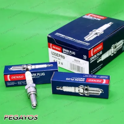 Busi Kharisma Denso U20EPR isi 10 pcs (sepuluh) Busi motor Supra X 125 Beat Vario Scoopy Spacy dll