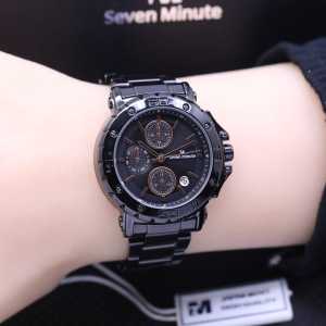 Jam Tangan Wanita Seven Minute 701 Analog Original Rantai Stainless Steel Anti Karat Dan Air