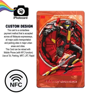 Printing Services Touch N Go Card Custom Design NFC TNG - TRANSFORMER DESIGN