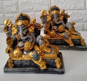 ยินดีต่อลูกค้า พระพิฆเนศปางเสวยสุข ทำจากหินทรายสีคลาสสิคสินค้า บำบัดคุณสมบัติของบูชา และยืดหยุ่นในตัวเอง