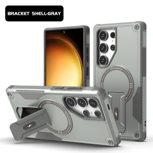 เคสโทรศัพท์มือถือ แข็ง กันกระแทก พับได้ ตั้งได้ For Samsung Galaxy A56 A36 A26 A06 A05S A16 S25 S24 Ultra 5G A54 A55 ปลอกวงเล็บพับแม่เหล็กฝาครอบป้องกันสําห Wireless Charging Case with Stand