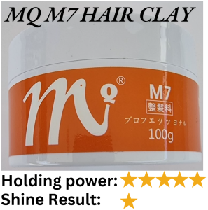MQ M7 Hair Styling Clay Natural Fluffy Matte Long-Lasting Styling Wax 100g