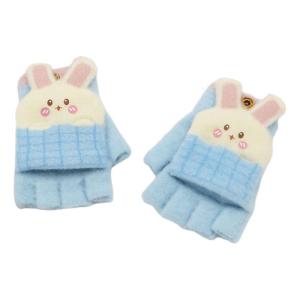 ถุงมือครึ่งนิ้วเด็กพร้อมฝาปิดถุงมือเคสแบบพับปิดได้ครึ่งนิ้วสำหรับเด็กเพื่อความสนุกกลางแจ้งในฤดูใบไม้ร่วงและฤดูหนาว