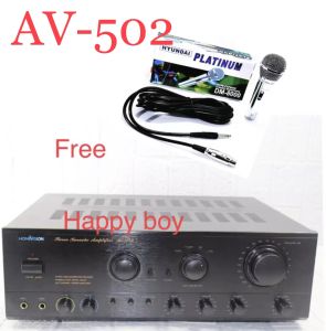 homevision AV-502/AV-602/AV-802 amplifier 1000w free platinum microphone(with variations)