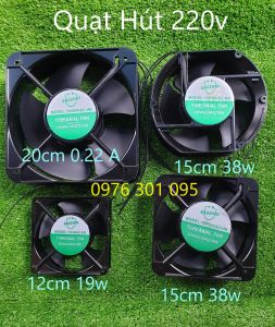 Quạt Hút Mùi - Thông Gió - Thoáng Khí 220v [ 8cm - 9cm - 12cm ]