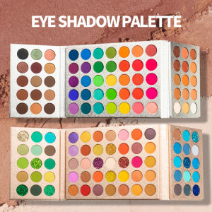 VERONNI 65-Color Eyeshadow Palette 2 Styles Micro-Powder Long-Lasting Full Spectrum for Daily & Stage Makeup