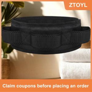 【ZTOYL】 Cổng vành đai cho người cao tuổi Oxford dáng đi thắt lưng phát hành nhanh chóng chuyển vành đai có thể điều chỉnh thoải mái nâng vành đai với tay cầm cổng vành đai