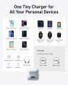Anker USB C Charger Block, 20W PIQ 3.0 Compact Fast Charging for iPhone 17/16/15 and More Series, Galaxy, Pixel 4/3, iPad A2637. 