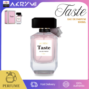AKRYMI AUGEAS [TASTE – Pink] Perfume for Women – 100ml | Oil-Based Sweet & Seductive Scent with Long-Lasting Allure Scented Scent Cologne Aroma Perfumes Fragrance Cosmetic