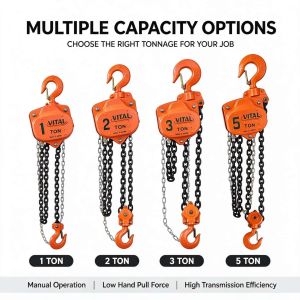 Vital chainblock 1ton with 3meters lifting chain made in japan