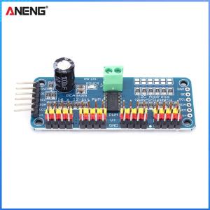 【ANENG】Electrical Circuitry & Parts 12-Bit PWM Motor Driver PCA9685 Module with IIC Interface for LED Lighting and Motor Projects