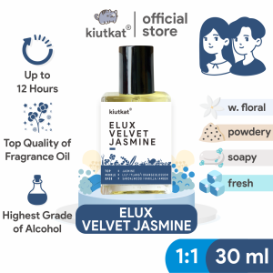 ELUX VELVET JASMINE by KIUTKAT - Parfum AROMA SABUN LUX VELVET Original Isi 30ml