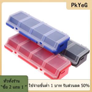 [COD] PkYeG TOOL กล่องจัดระเบียบหลายช่อง1ชิ้นสำหรับสกรูและชิ้นส่วนขนาดเล็ก-ฮาร์ดแวร์พลาสติกทนทานและกล่องเก็บเครื่องประดับ