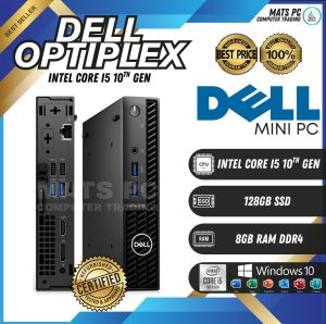 DELL OptiPlex Mini PC | Intel Core i3/i5/i7 (6th–14th Gen) | NVMe SSD | SODIMM RAM | Compact Desktop | Preloved